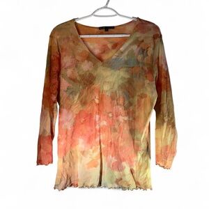 Therapy Cheryl Taylor Multicolor Floral Blouse